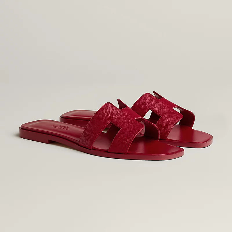 Hermès Oran Sandal Rose Framboise
