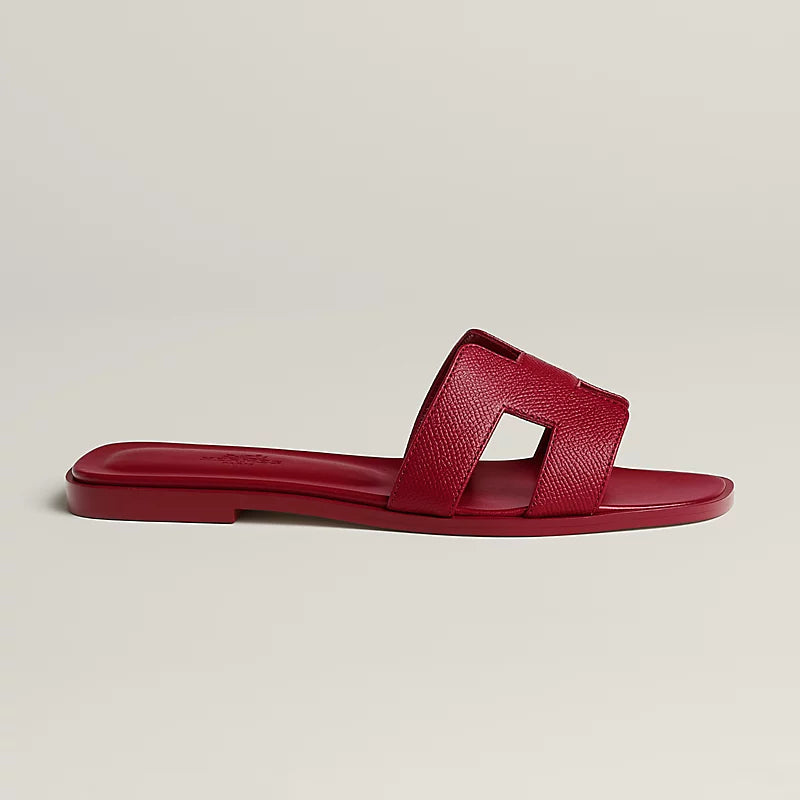 Hermès Oran Sandal Rose Framboise