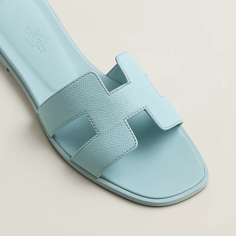 Hermès Oran Sandal Bleu Brume