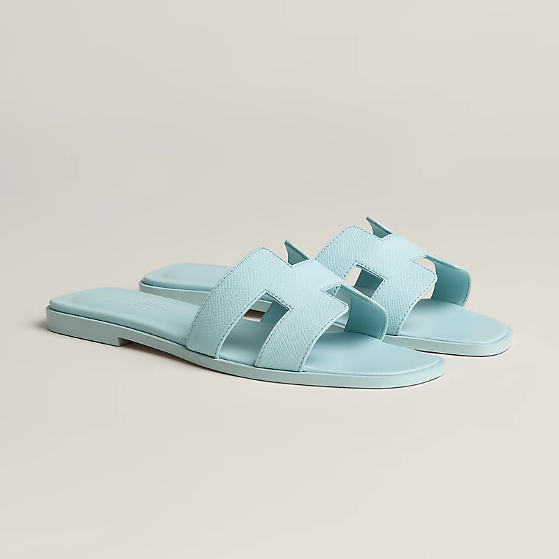 Hermès Oran Sandal Bleu Brume