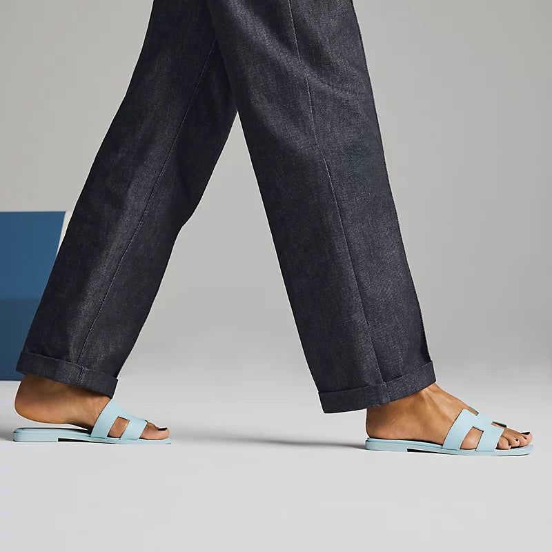 Hermès Oran Sandal Bleu Brume