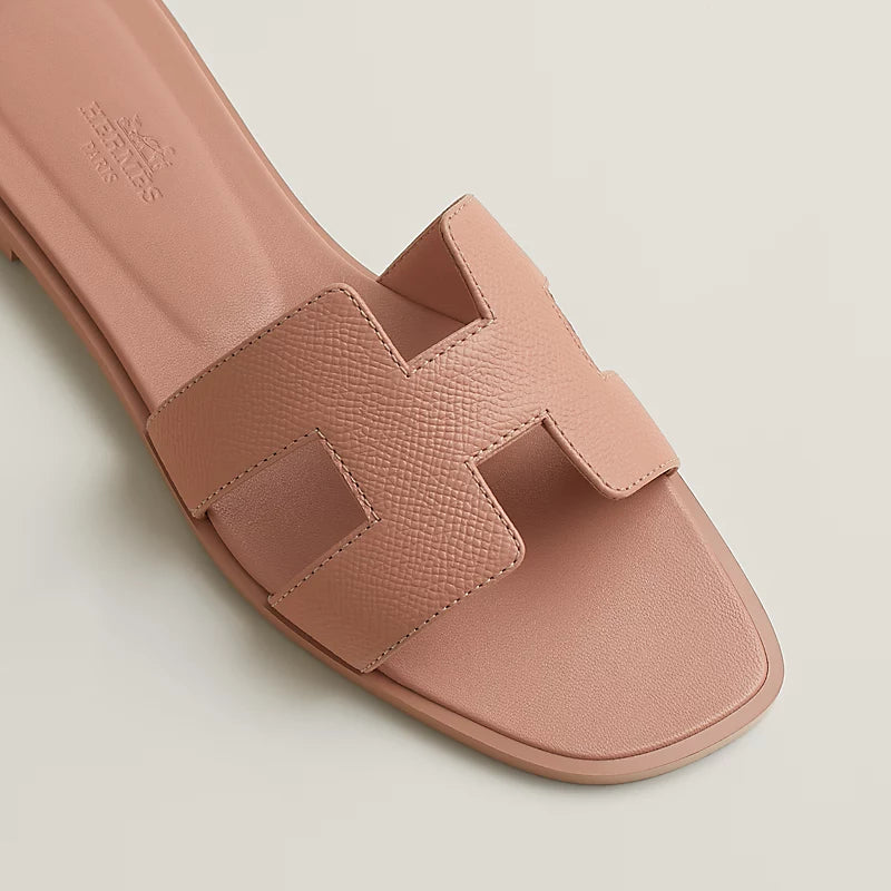 Hermès Oran Sandal Beige Perlino