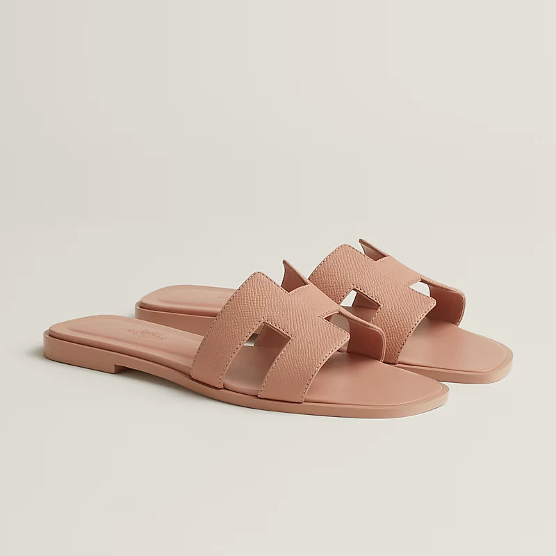 Hermès Oran Sandal Beige Perlino
