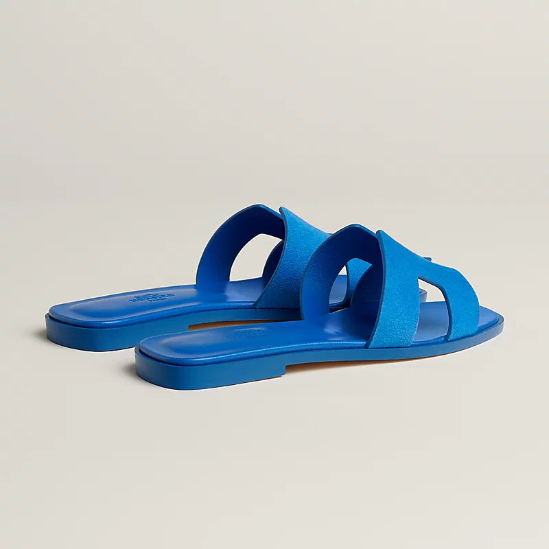 Hermès Oran Sandal Bleu Pacifique