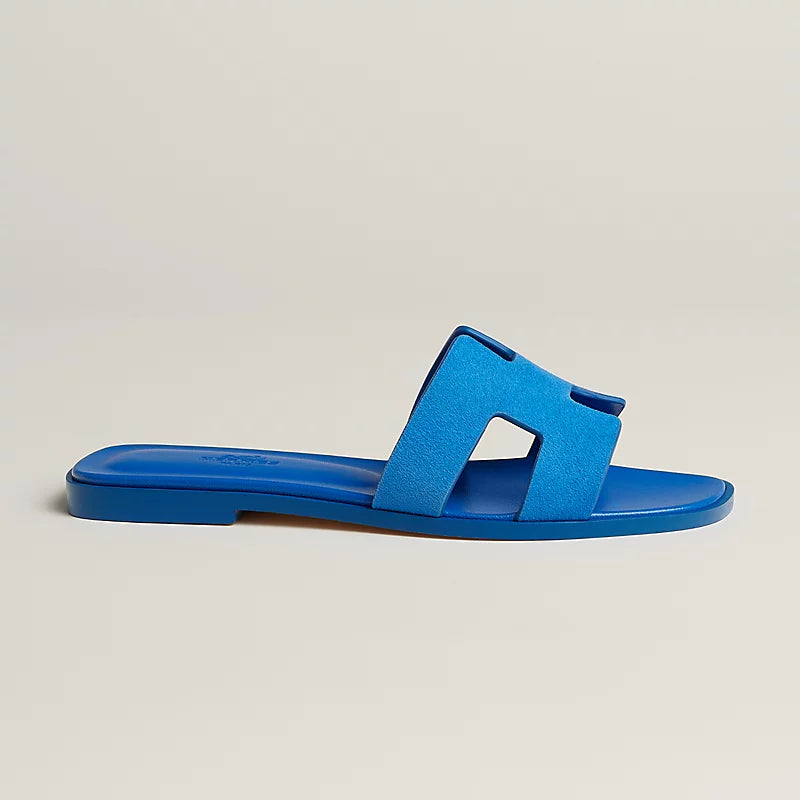 Hermès Oran Sandal Bleu Pacifique