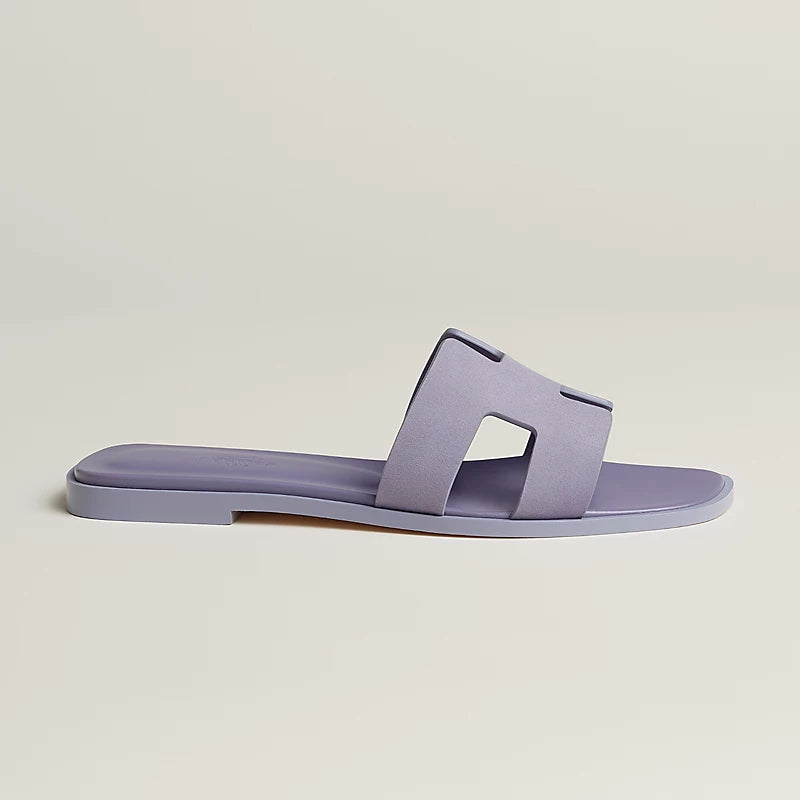 Hermès Oran Sandal Violet Glycine