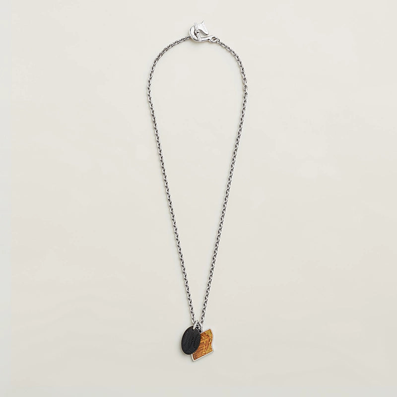 Hermès Parade Necklace - Orange Pulp Transparent
