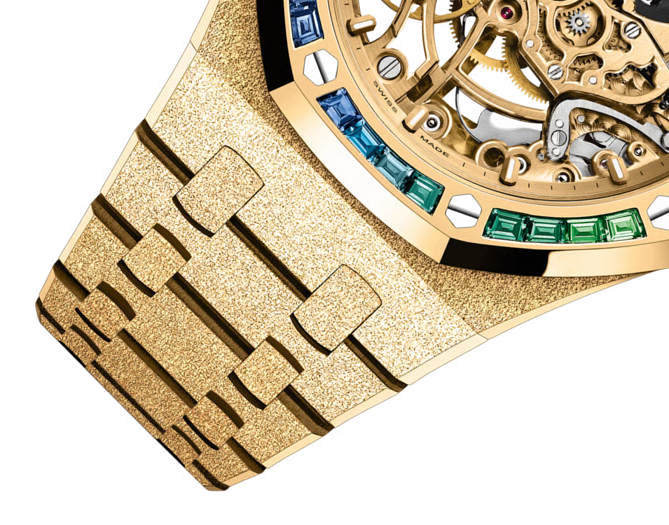 Audemars Piguet Royal Oak Frosted Gold Double Balance Skeleton 15468BA.YG.1259BA.01-B