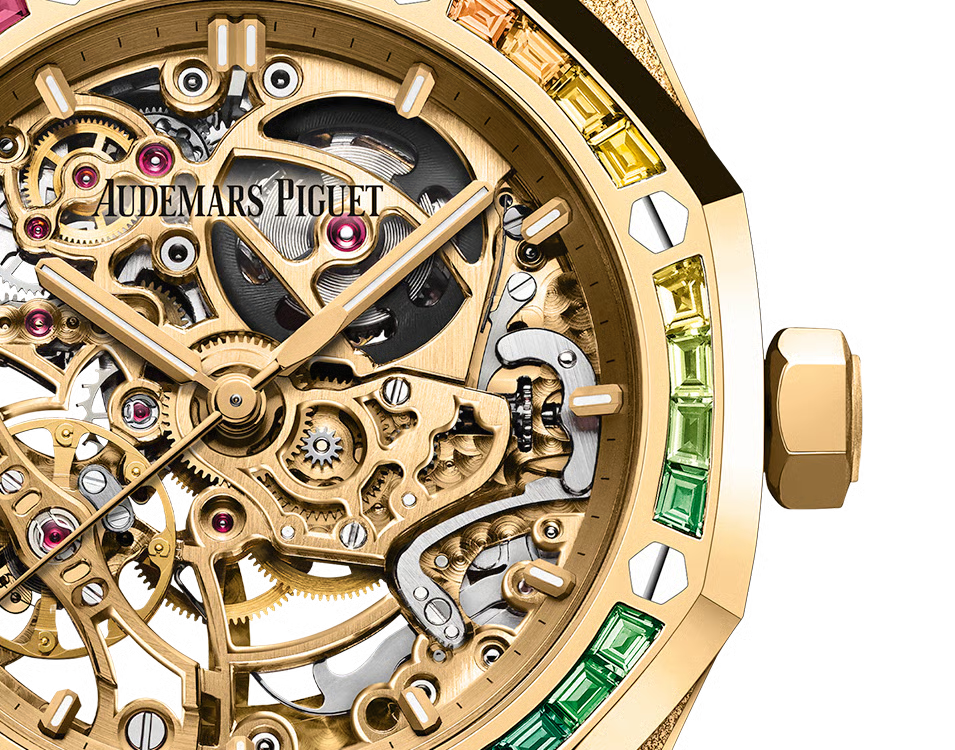 Audemars Piguet Royal Oak Frosted Gold Double Balance Skeleton 15468BA.YG.1259BA.01-B