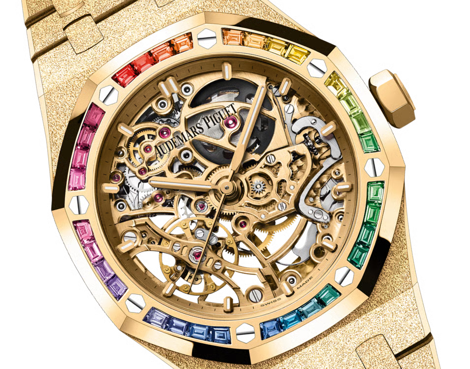 Audemars Piguet Royal Oak Frosted Gold Double Balance Skeleton 15468BA.YG.1259BA.01-B