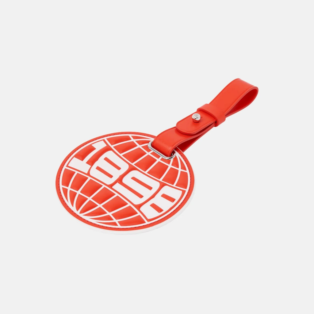 RIMOWA Charm SEIT 1898 Globe Red