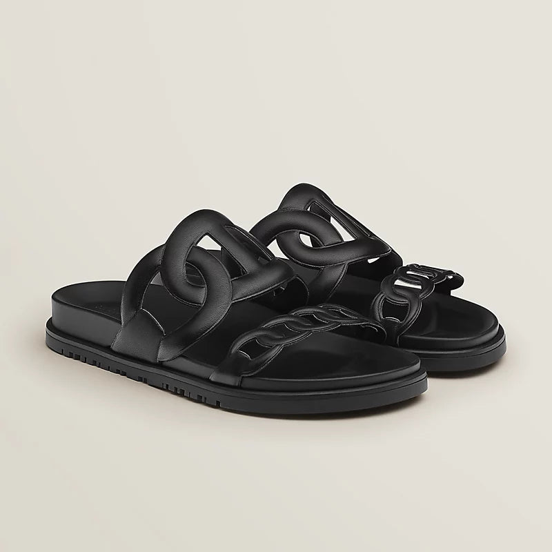 Hermés Extra Sandals Noir
