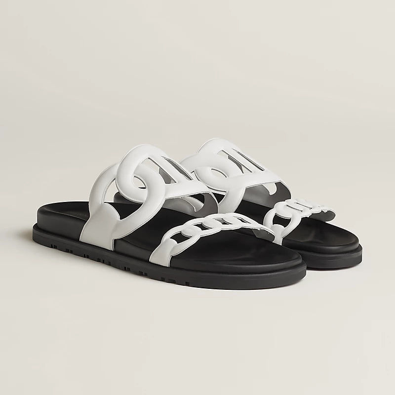 Hermés Extra Sandals Blanc