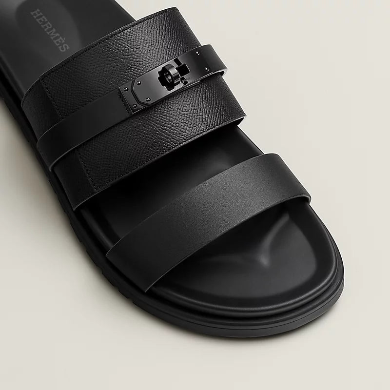 Hermès Jackson Sandal Noir