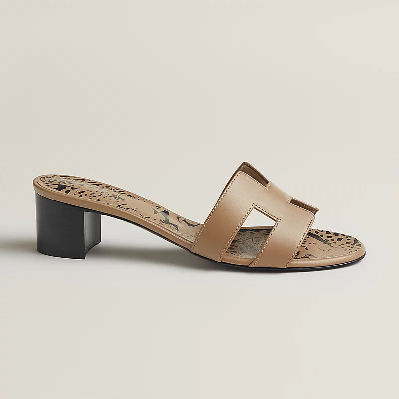 Hermès Oasis Sandals Calfskin Beige Argile Beige Argile