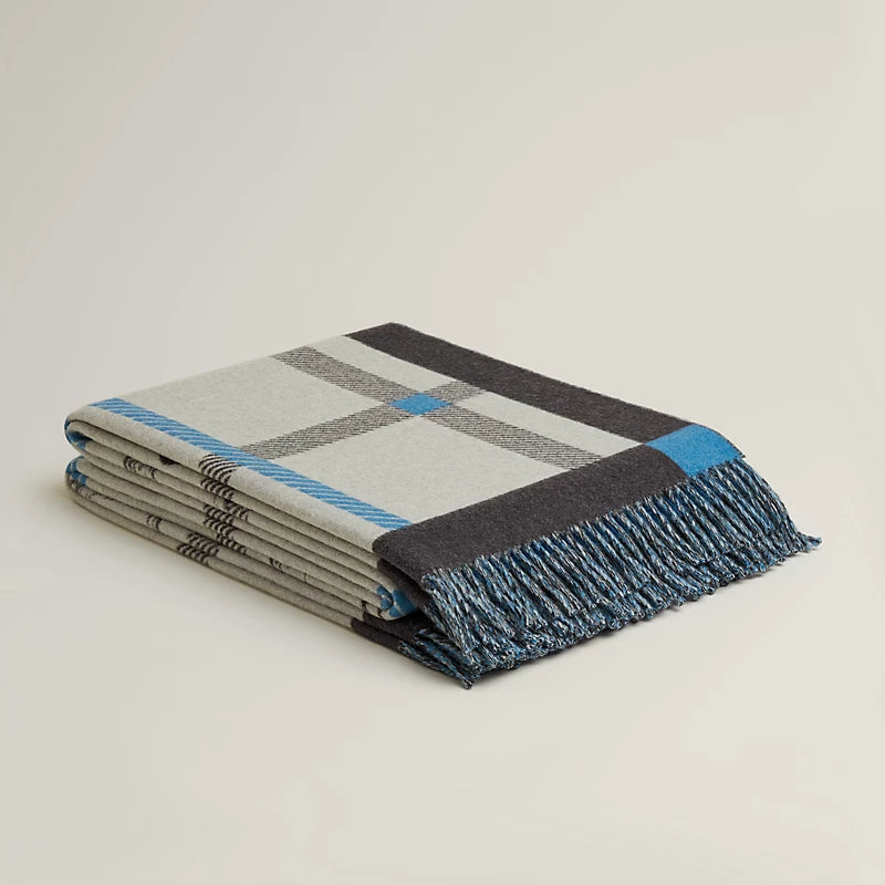 Hermès Tigre Altai 2 blanket encre