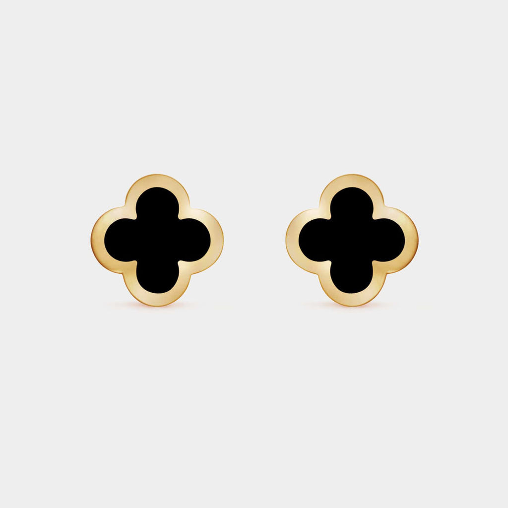 byElevae_hero_pure-alhambra-earstuds-yellow-gold-onyx