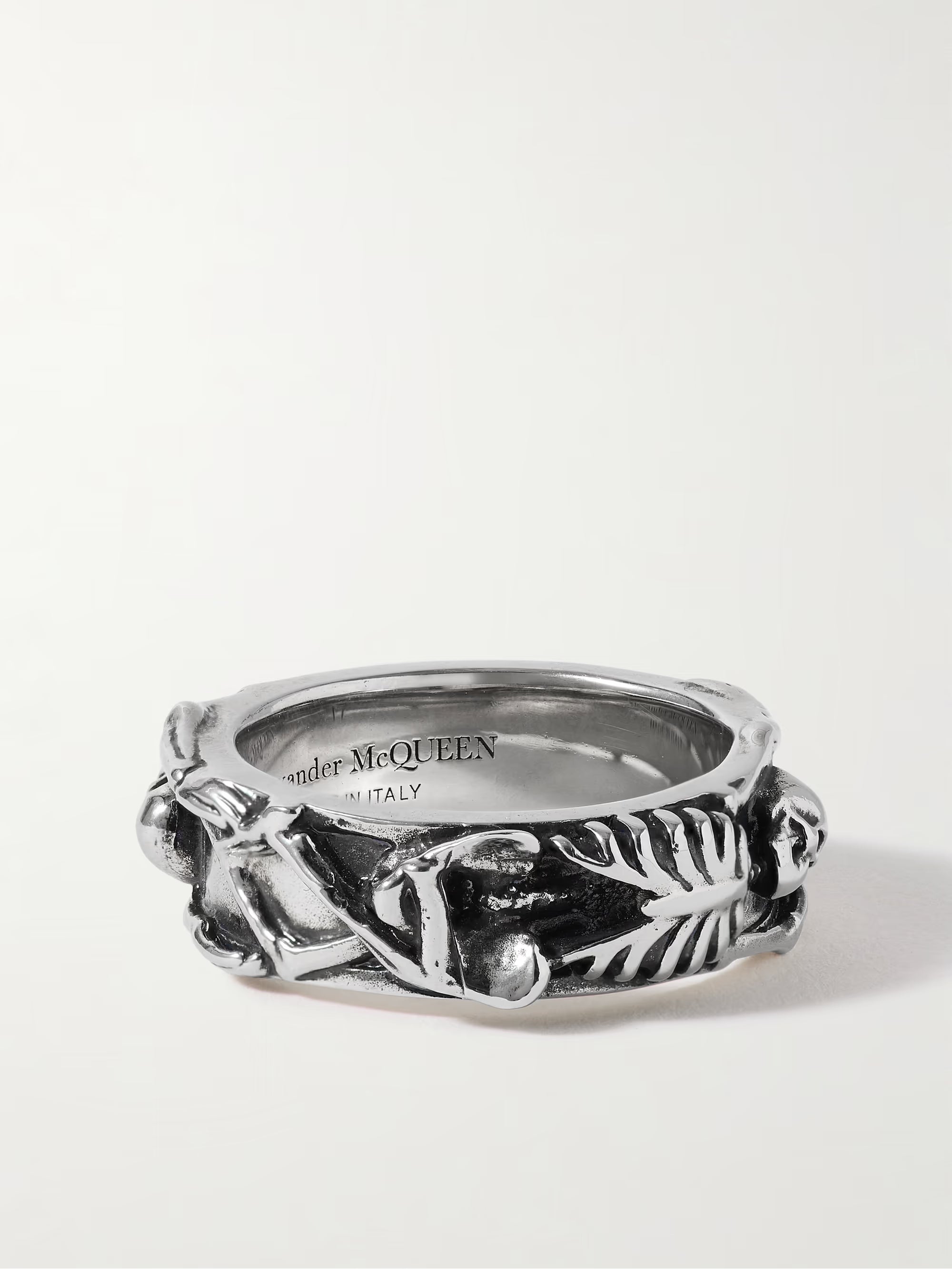 McQueen Silver-Tone Ring