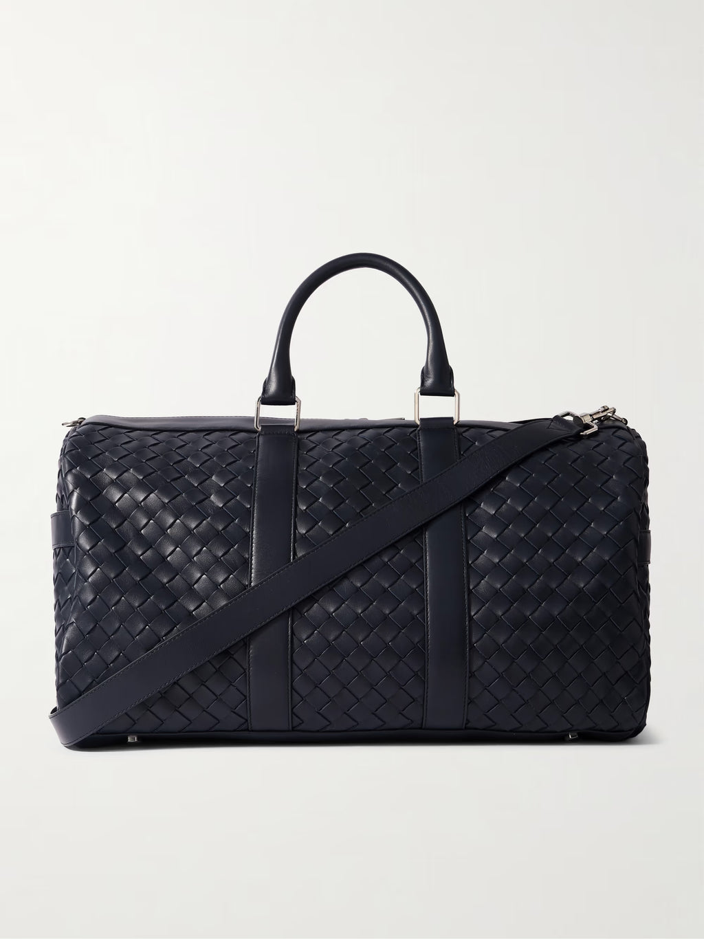 Bottega Veneta Intrecciato Leather Duffle Bag