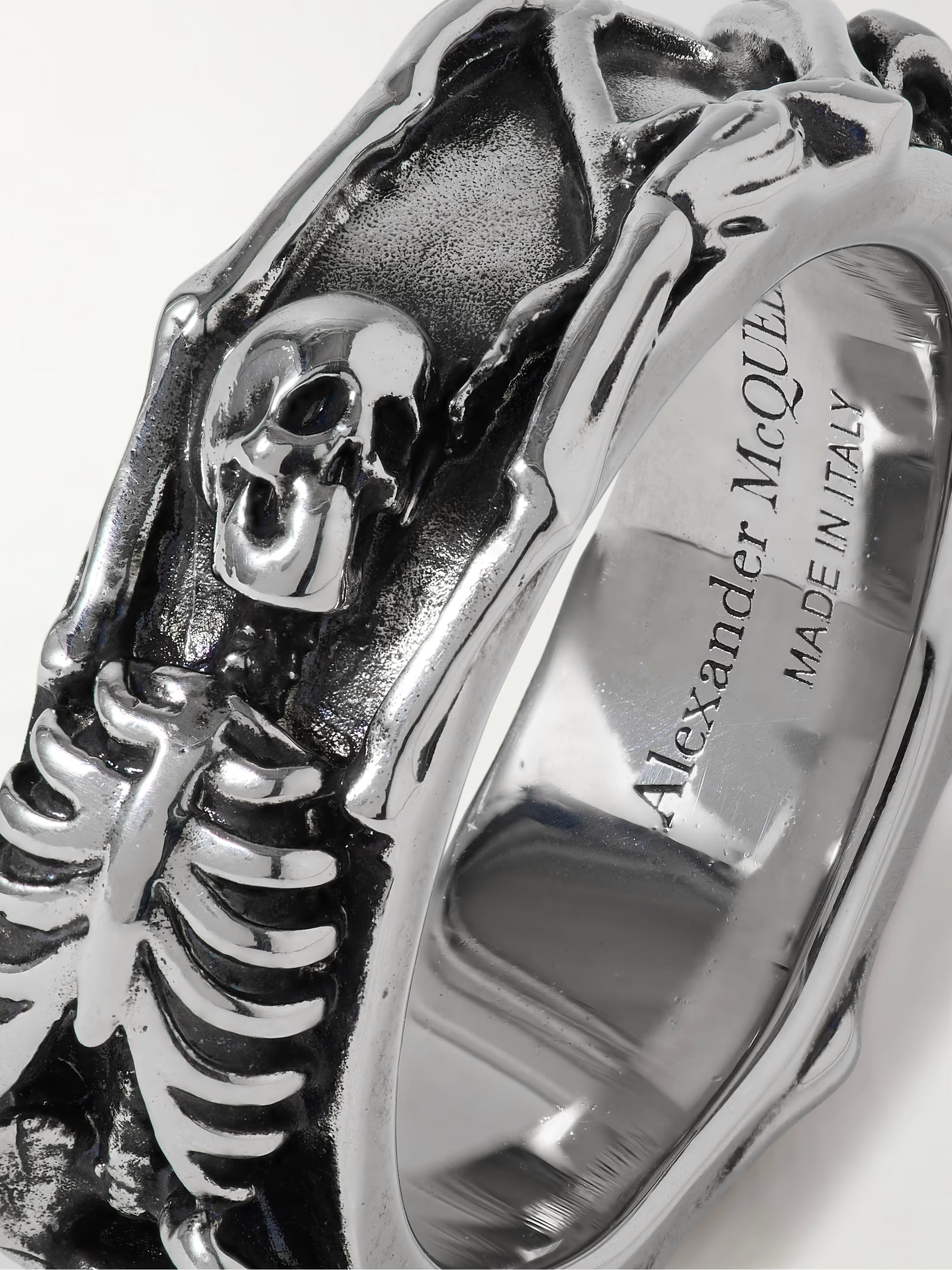 McQueen Silver-Tone Ring