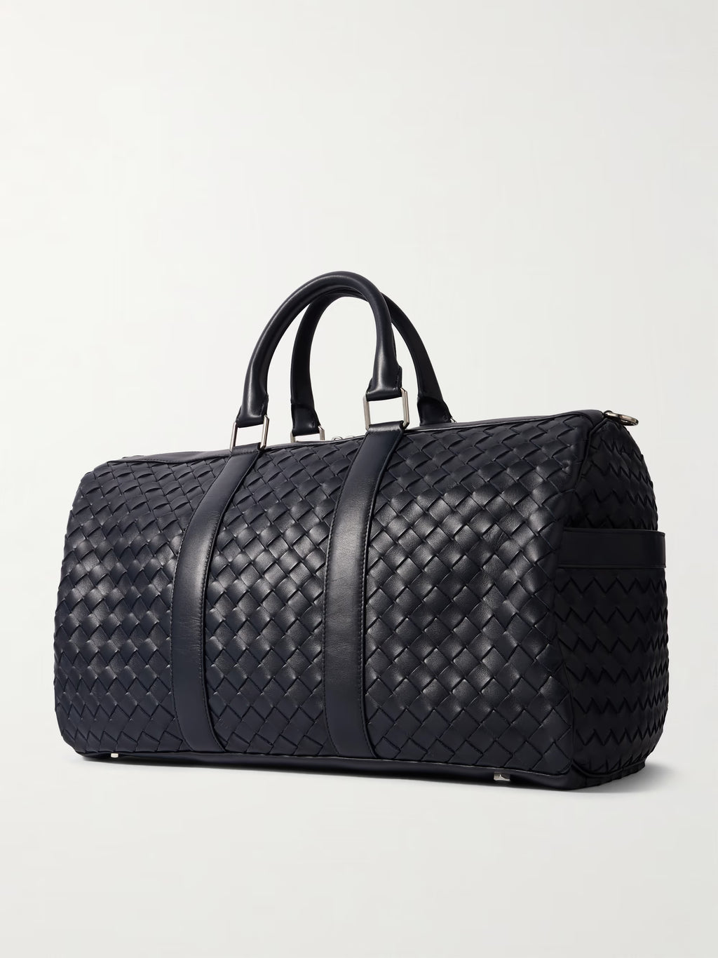 Bottega Veneta Intrecciato Leather Duffle Bag