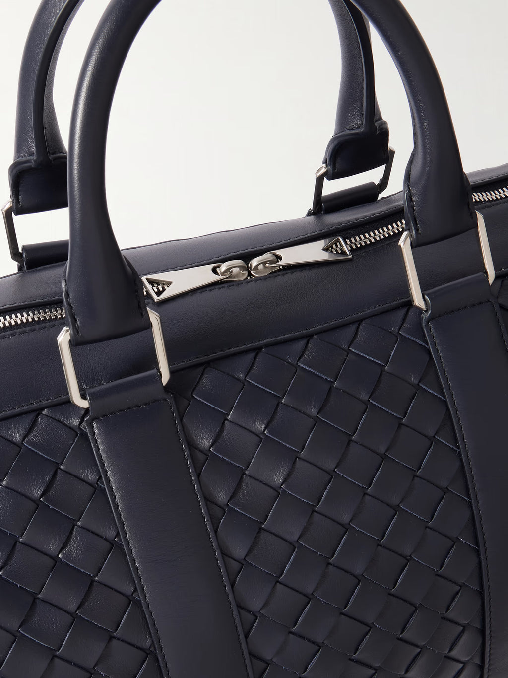 Bottega Veneta Intrecciato Leather Duffle Bag