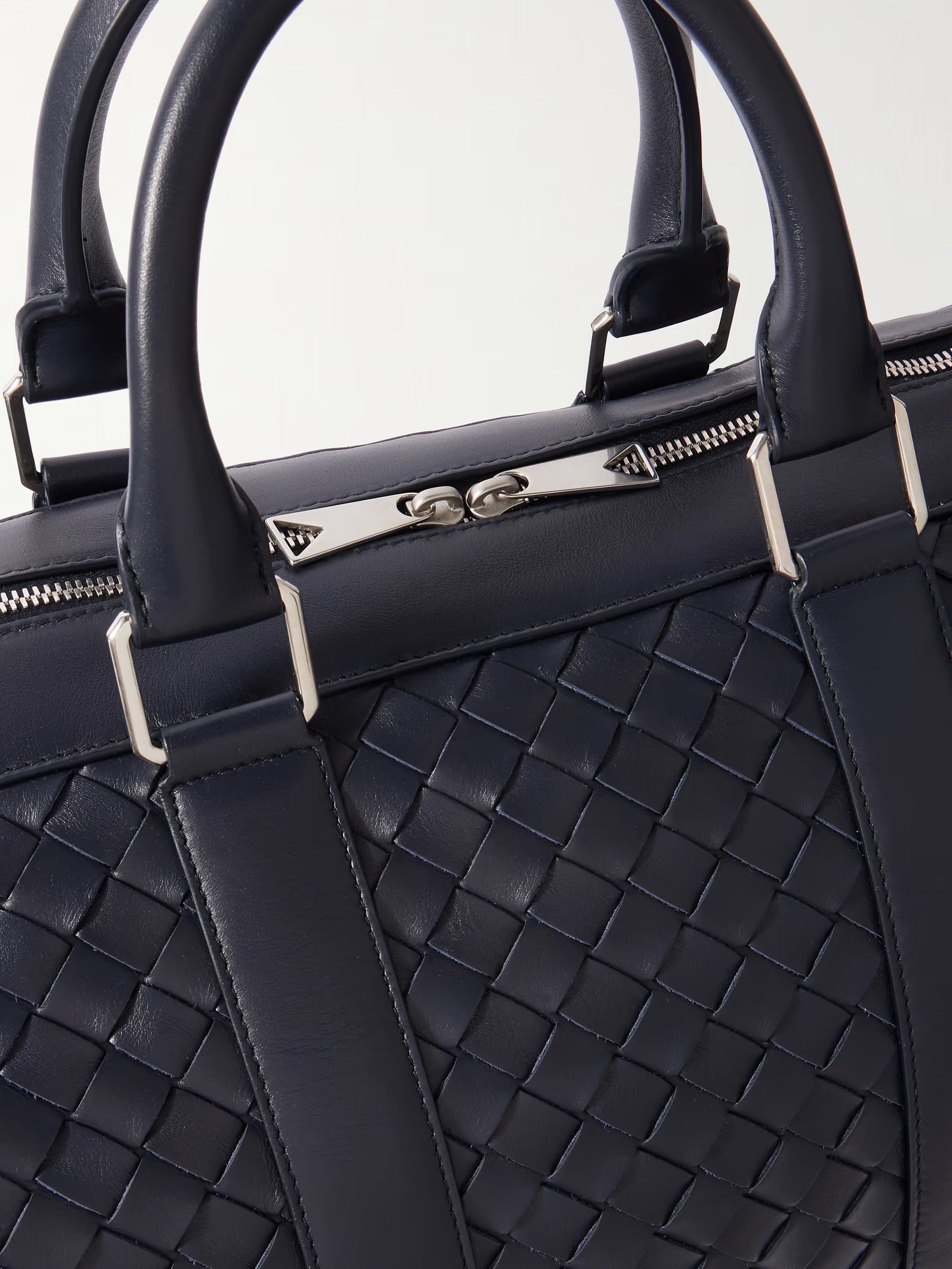 Bottega Veneta Intrecciato Leather Duffle Bag