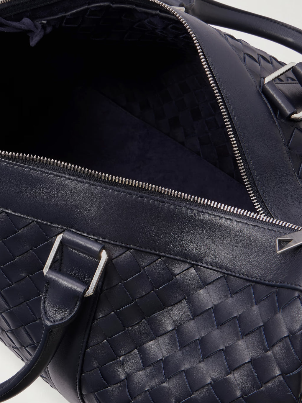 Bottega Veneta Intrecciato Leather Duffle Bag