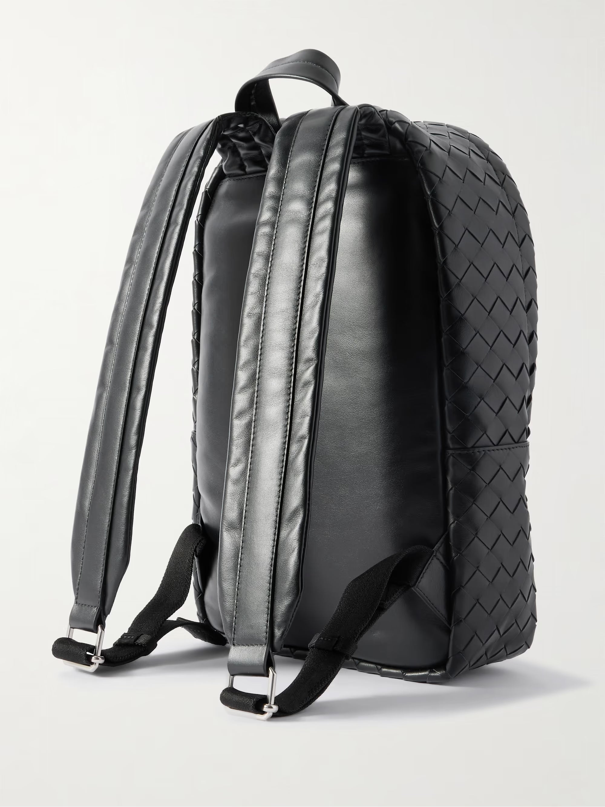 Bottega Veneta Intrecciato Leather Backpack
