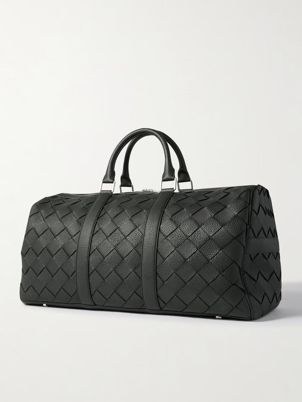 Bottega Veneta Intrecciato Full Grain Leather Duffle Bag