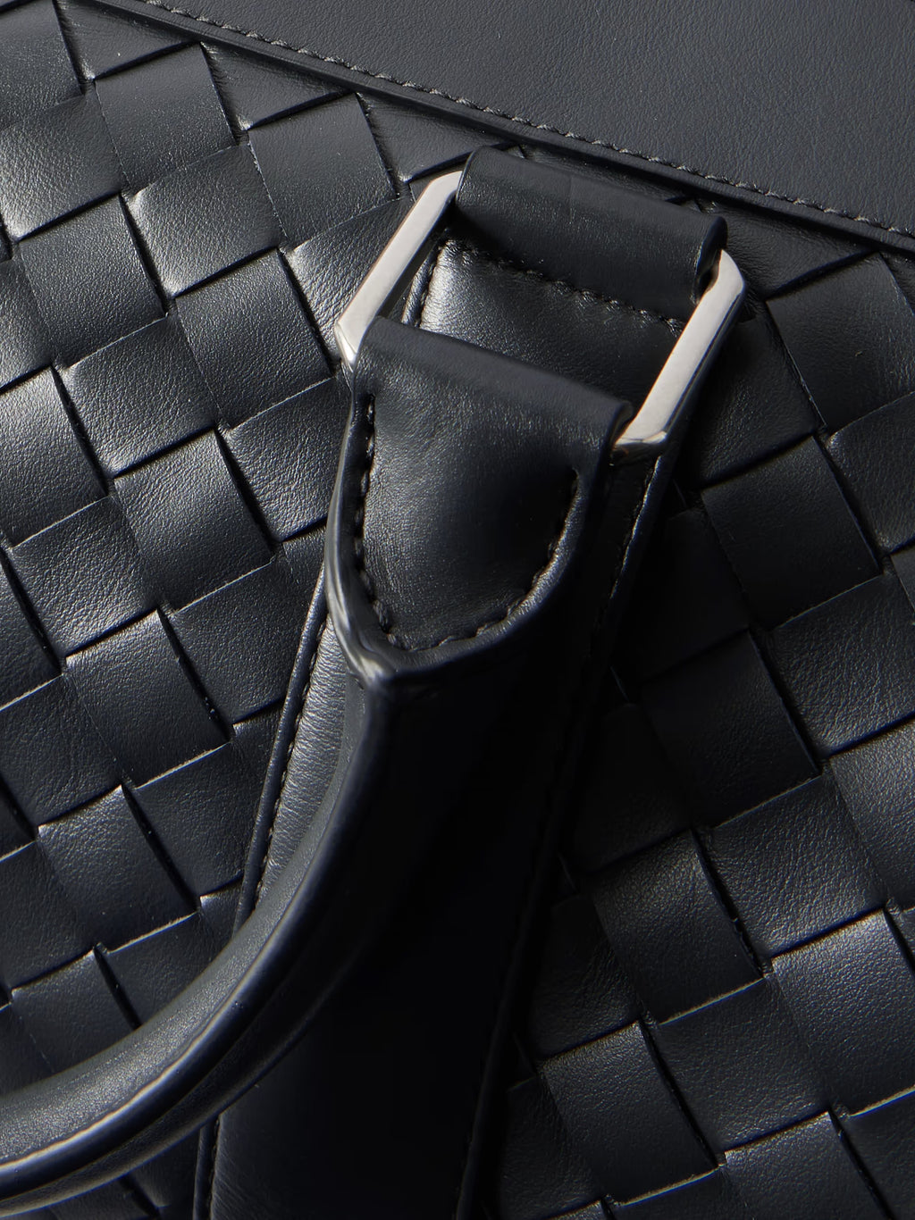 Bottega Veneta Intrecciato Leather Weekend Bag